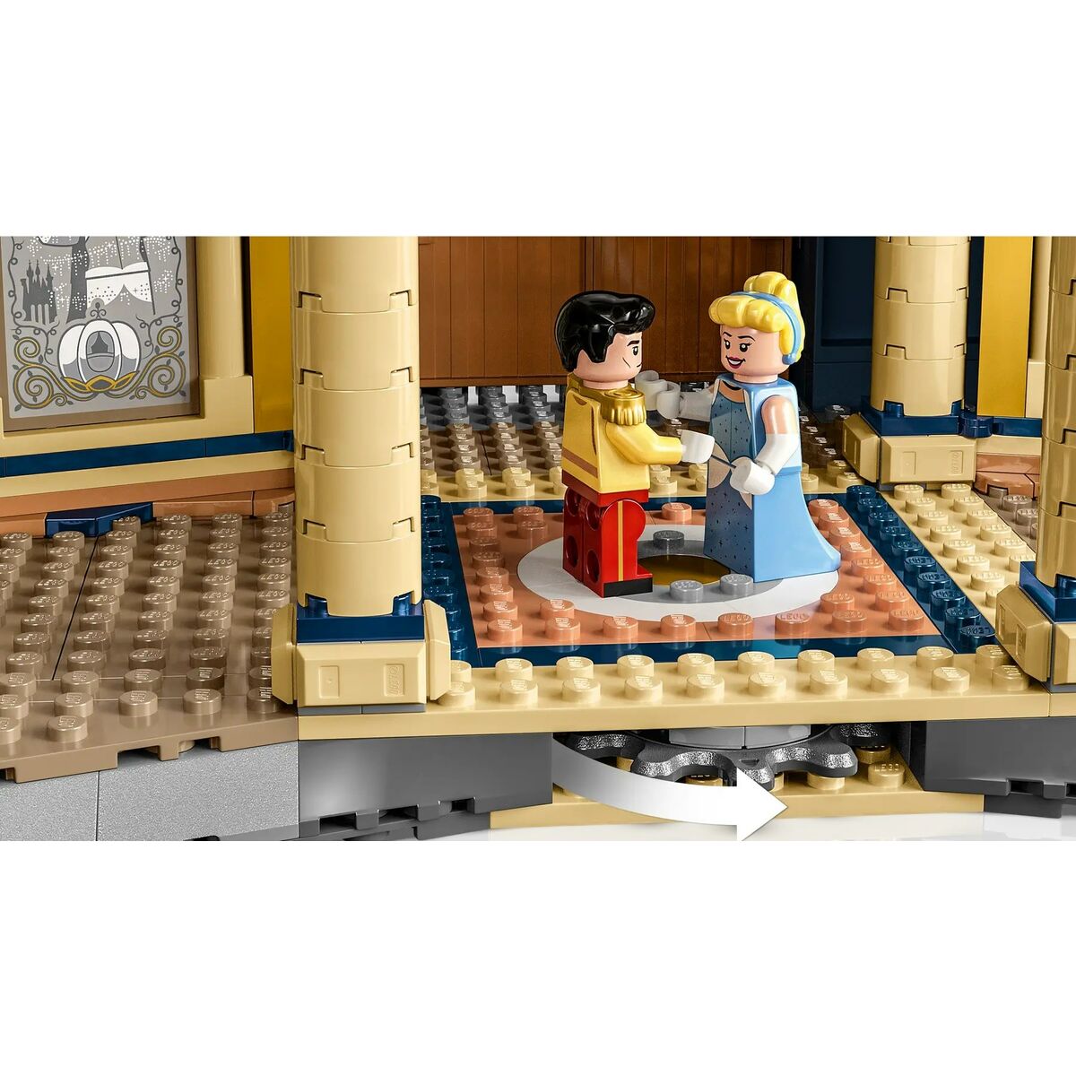 Set de construction Lego 43222 Disney Castle 4837 Pièces