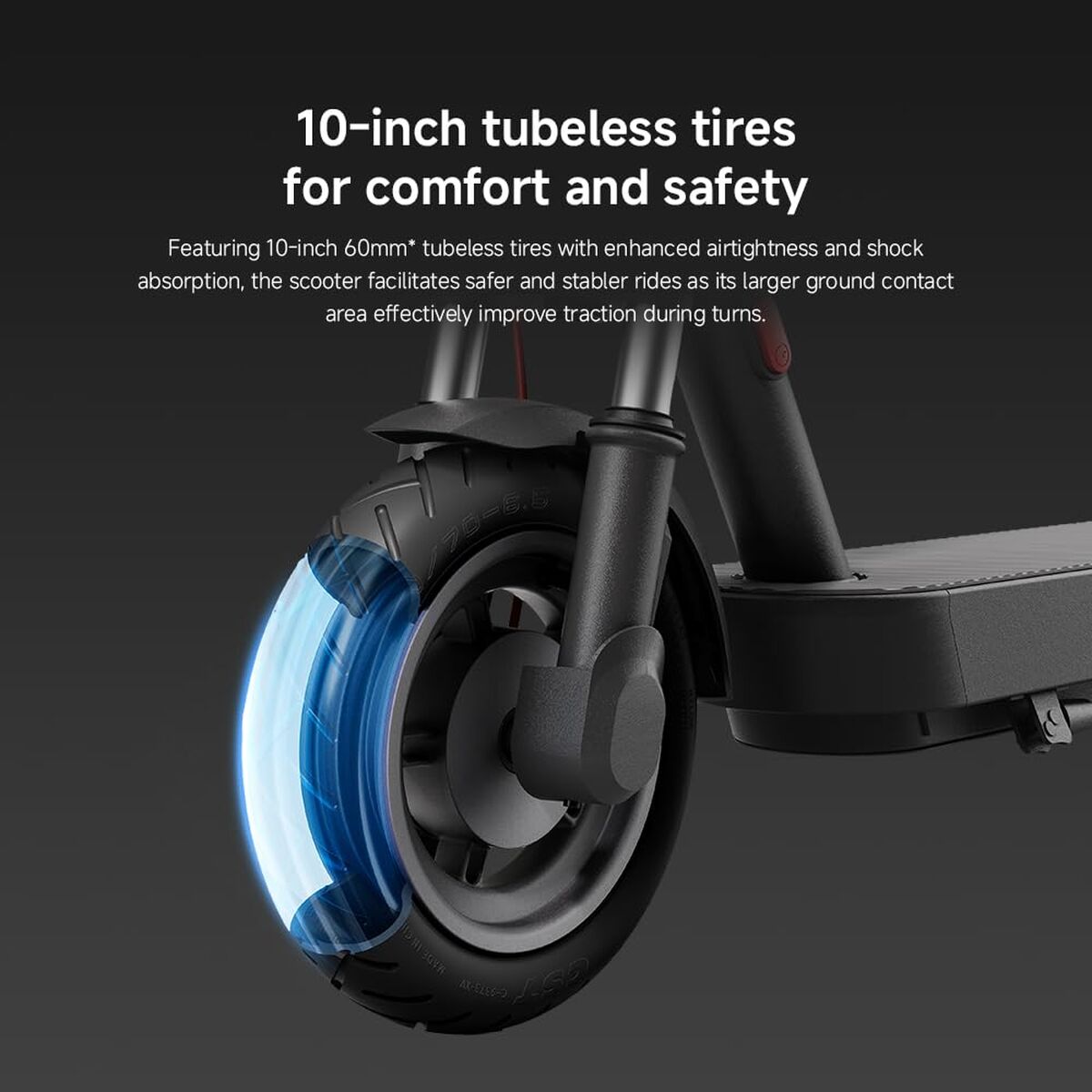 Trottinette Électrique Xiaomi 5 GL Noir 350 W