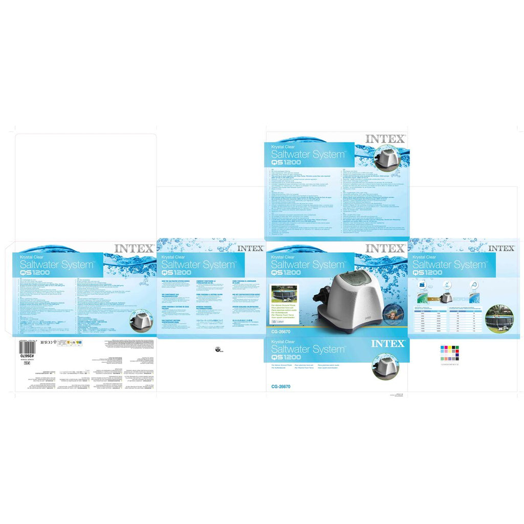 Système de chloration au sel Intex 26670