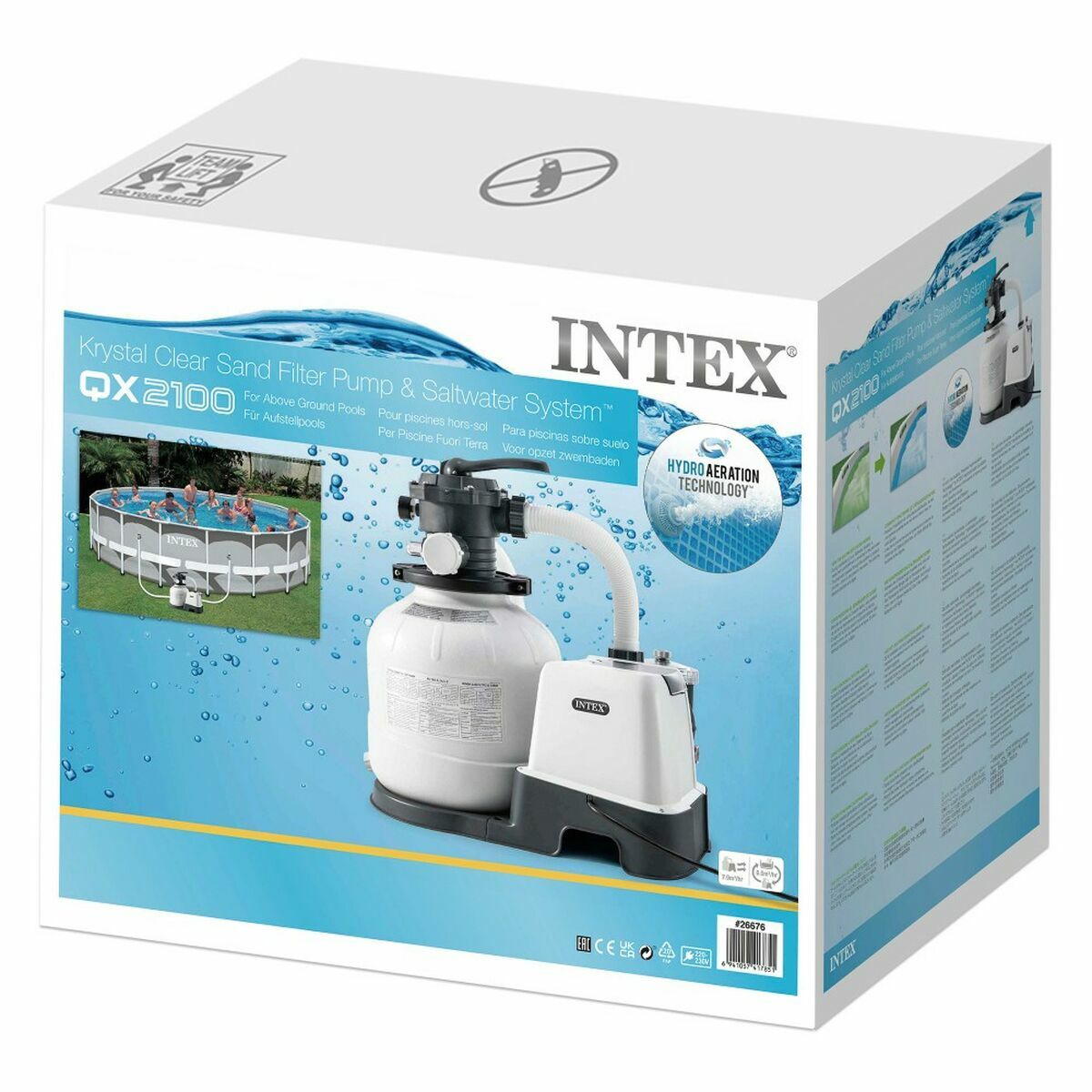 Épurateur de Piscine Intex Filter Pump 32000 L