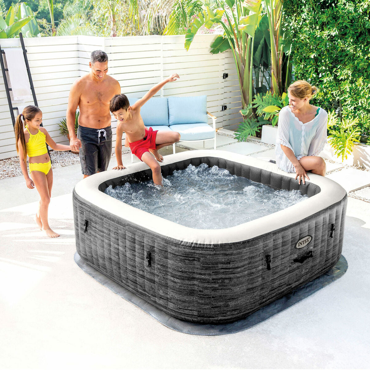Spa gonflable Intex 4 personnes 795 L