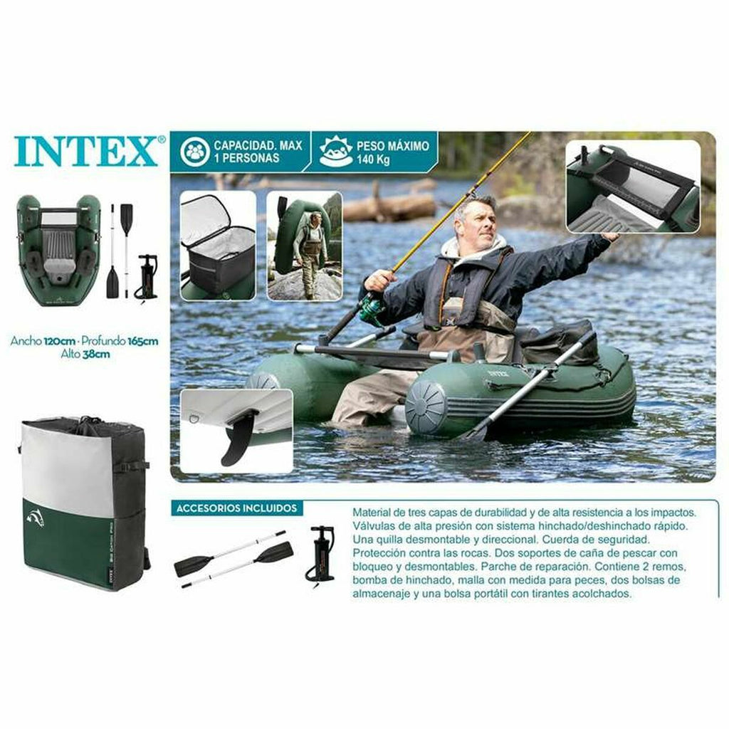 Bateau gonflable Intex Big Catch Pro 165 x 120 x 38 cm