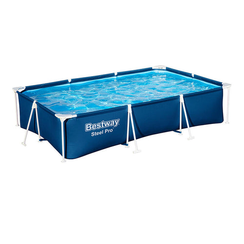 Bestway Piscine Rigide Adulte avec Filtre 300x201x66 cm Jardin 56411