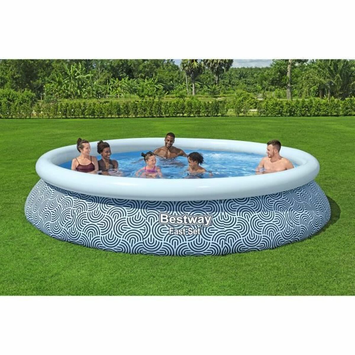 Piscine gonflable Bestway Bleu 396 x 84 cm
