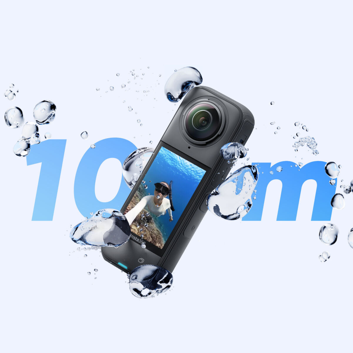 Caméra de sport Insta360 INSTA360 X4 Noir 2,5"