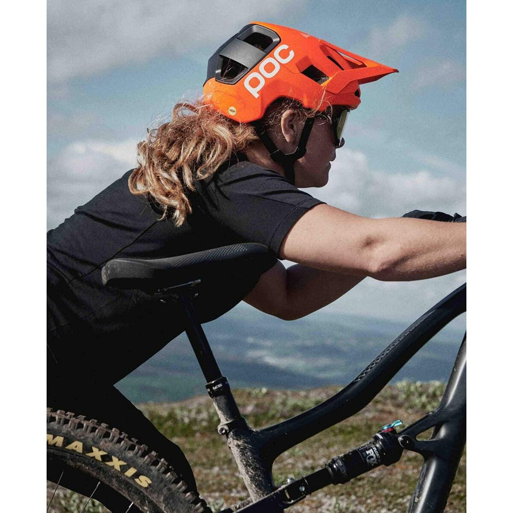 Casque de Cyclisme pour Adultes POC Kortal Race MIPS Noir Orange 55-58 cm