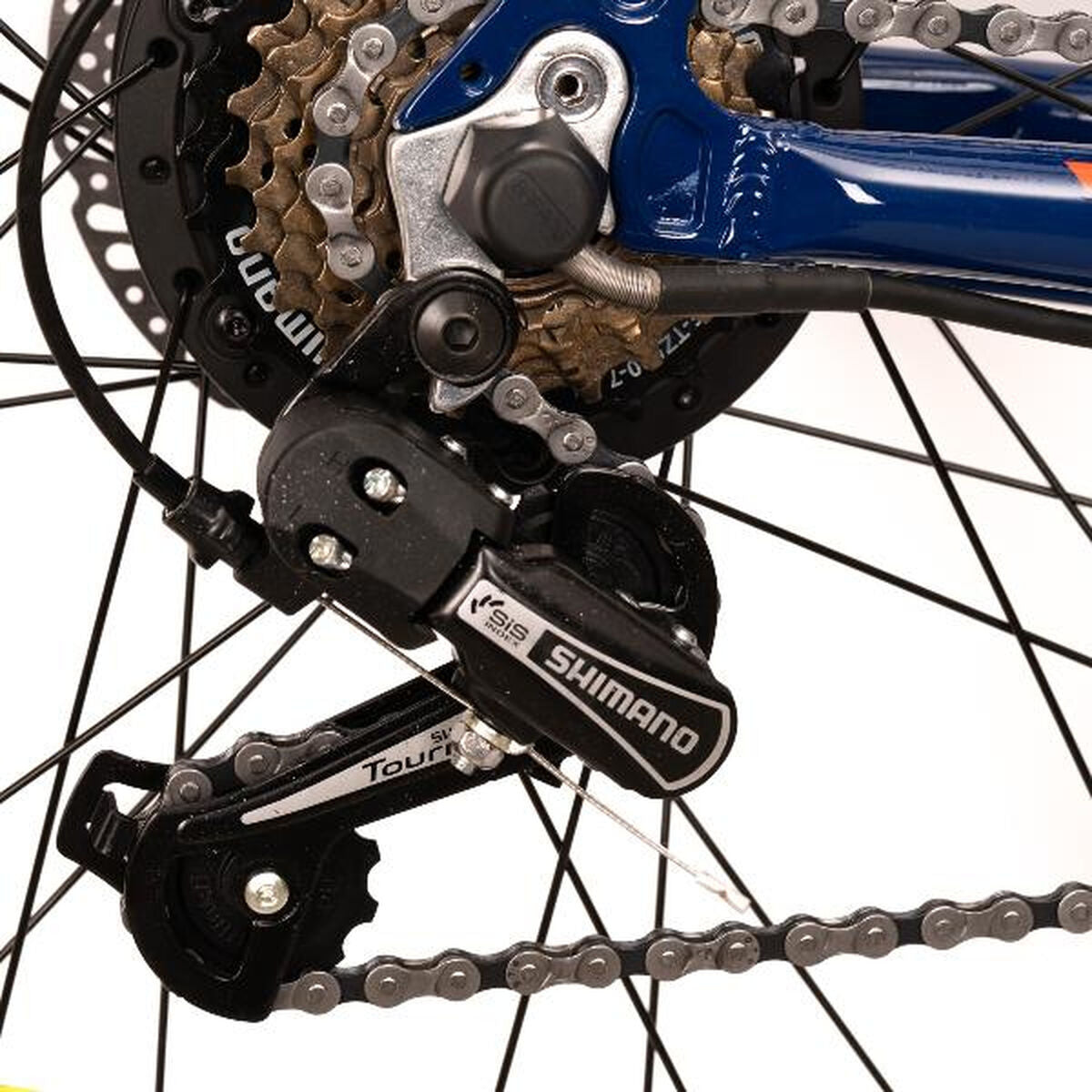 Vélo Électrique Nilox X6 PLUS 250 W 12800 mAh 27,5" Noir/Bleu