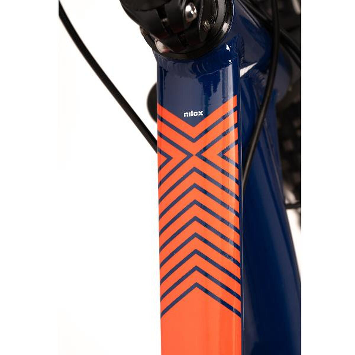 Vélo Électrique Nilox X6 PLUS 250 W 12800 mAh 27,5" Noir/Bleu