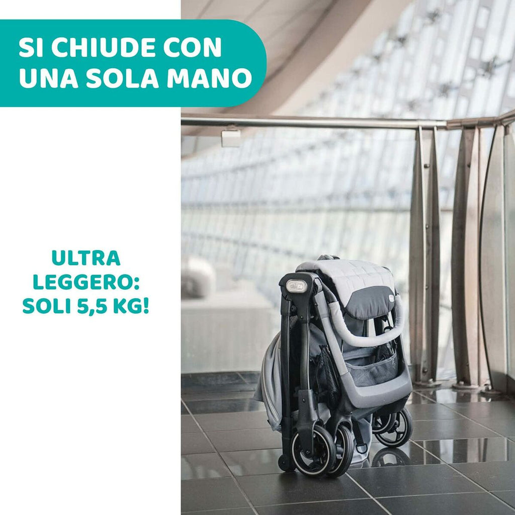 Poussette pour bébé Chicco Noir