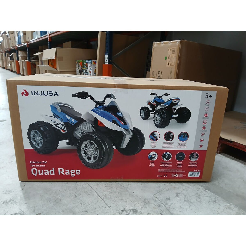 Quad électrique Injusa Rage Lumière Bleu Blanc 12 V