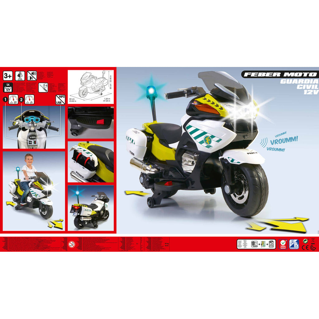 Scooter électrique pour Enfants Feber 800012841