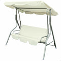 Balancelle Aktive 3 places Ivoire 180 x 107 x 160 cm