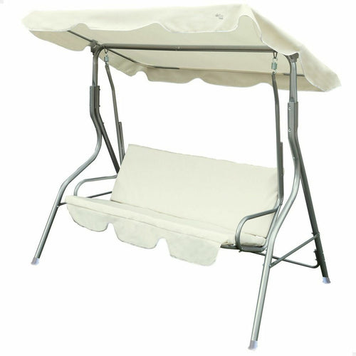 Balancelle Aktive 3 places Ivoire 180 x 107 x 160 cm
