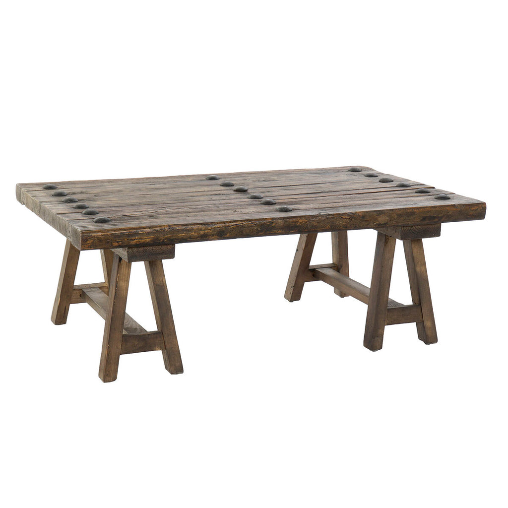 Table Basse DKD Home Decor Marron Noir Bois 110 x 70 x 40 cm