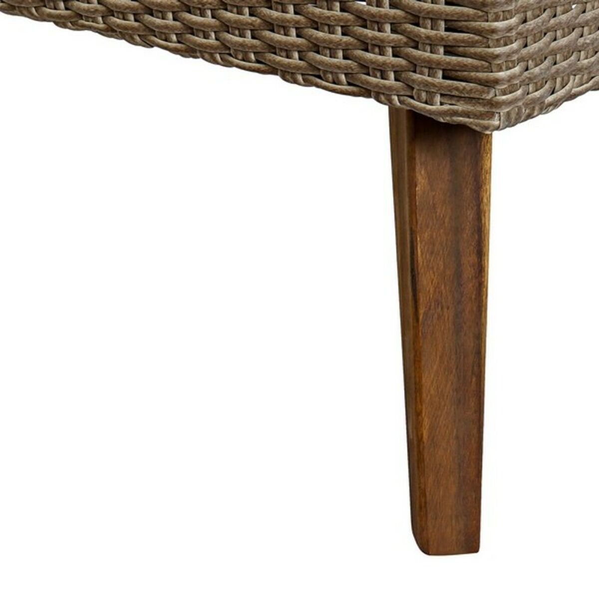 Ensemble Table avec 3 Sièges DKD Home Decor MB-166666 Beige Gris 137 x 66 x 70,5 cm 137 x 66 x 73 cm (4 Pièces)