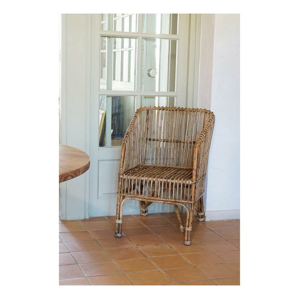 Chaise de jardin DKD Home Decor Naturel 56 x 52 x 82 cm