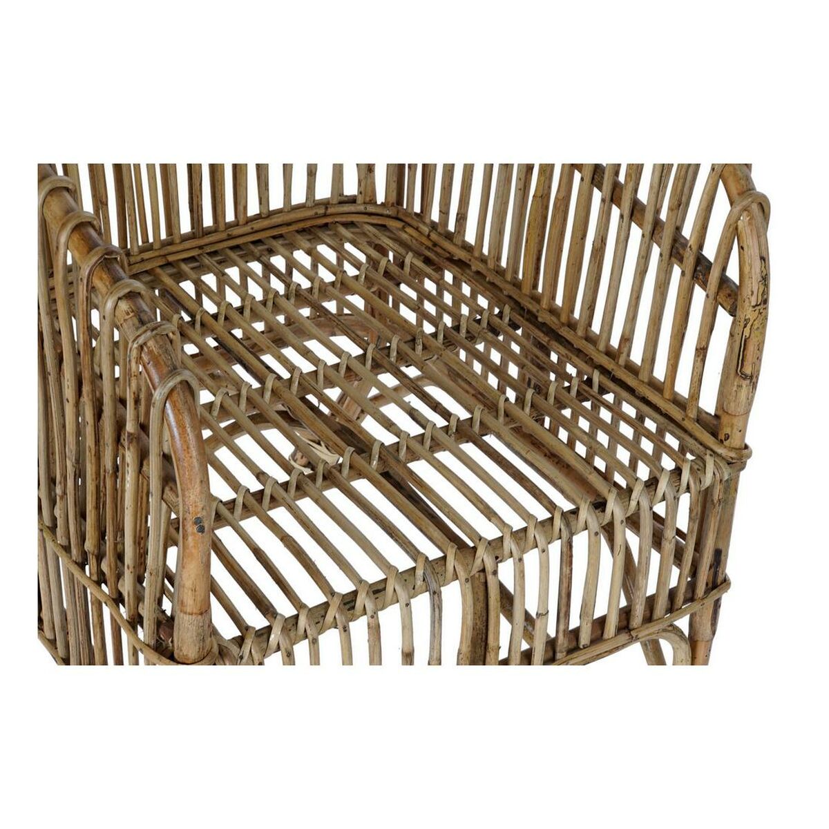 Chaise de jardin DKD Home Decor Naturel 56 x 52 x 82 cm