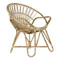 Chaise de jardin DKD Home Decor Naturel 77 x 58 x 85 cm
