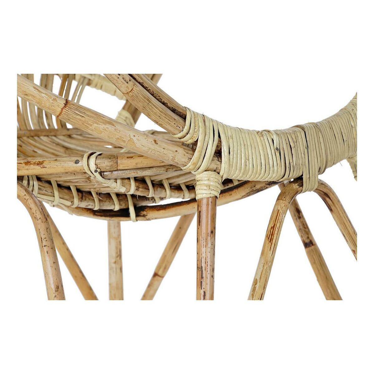 Chaise de jardin DKD Home Decor Naturel 77 x 58 x 85 cm