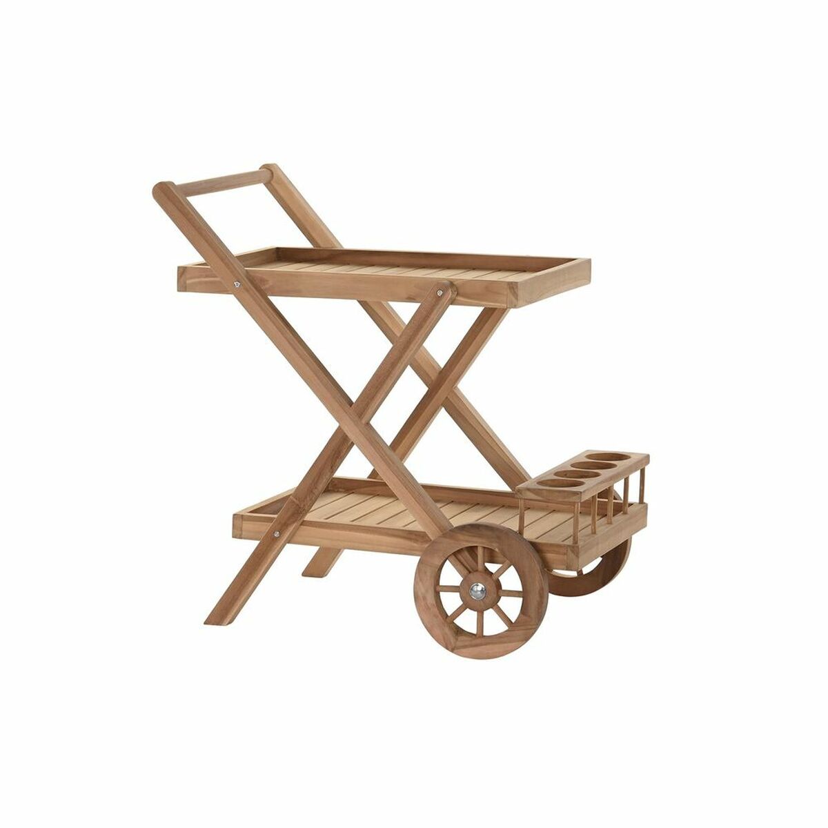 Chariot Multi-usages DKD Home Decor Marron 70 x 55 x 84 cm (70 x 50 x 84 cm)