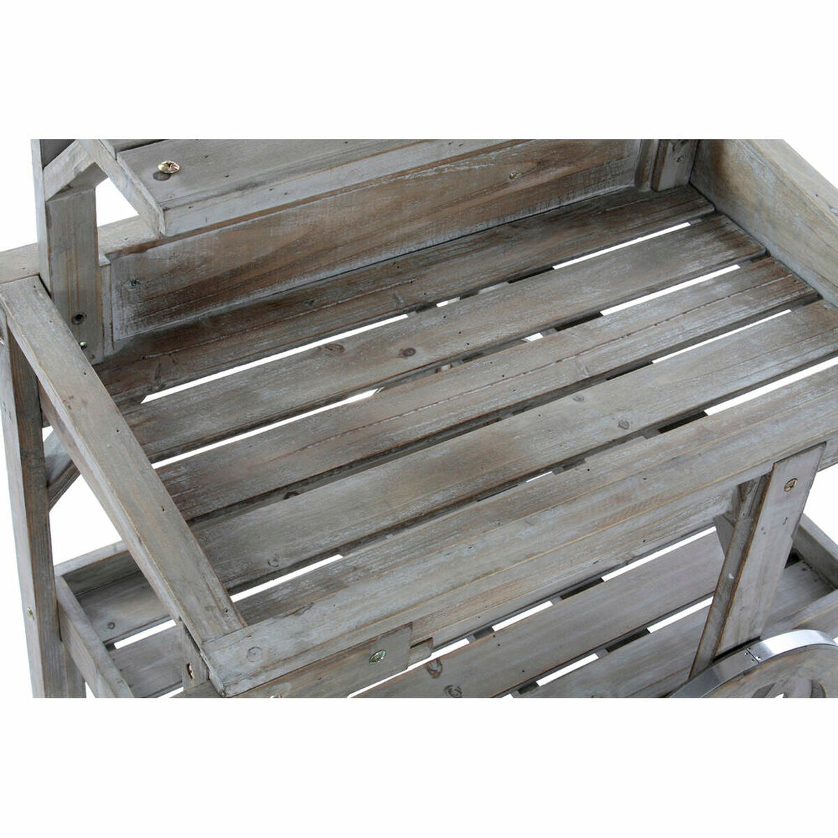 Chariot de Jardin DKD Home Decor 87 x 14 x 109 cm 87 x 41 x 109 cm Marron Clair