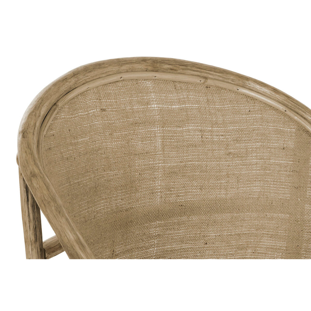 Chaise de jardin DKD Home Decor Blanc Marron 66 x 50 x 90 cm 63 x 66 x 88 cm 65 x 63 x 90 cm