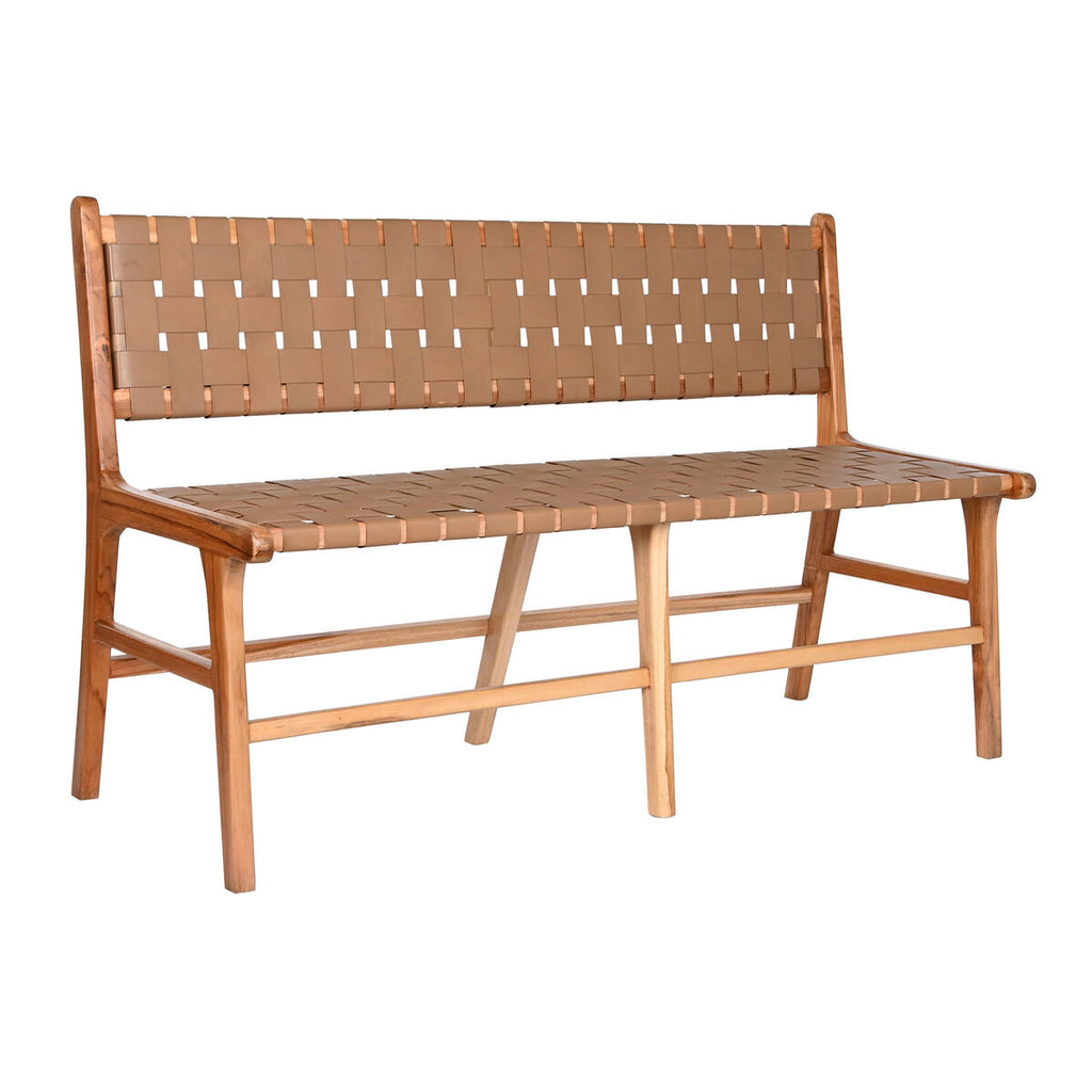 Banc DKD Home Decor Beige Colonial 140 x 59 x 89 cm