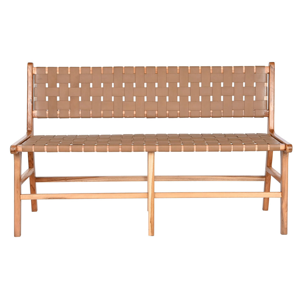 Banc DKD Home Decor Beige Colonial 140 x 59 x 89 cm