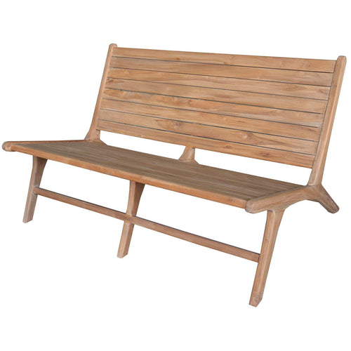 Banc DKD Home Decor Marron Naturel Shabby Chic 120 x 81 x 67 cm