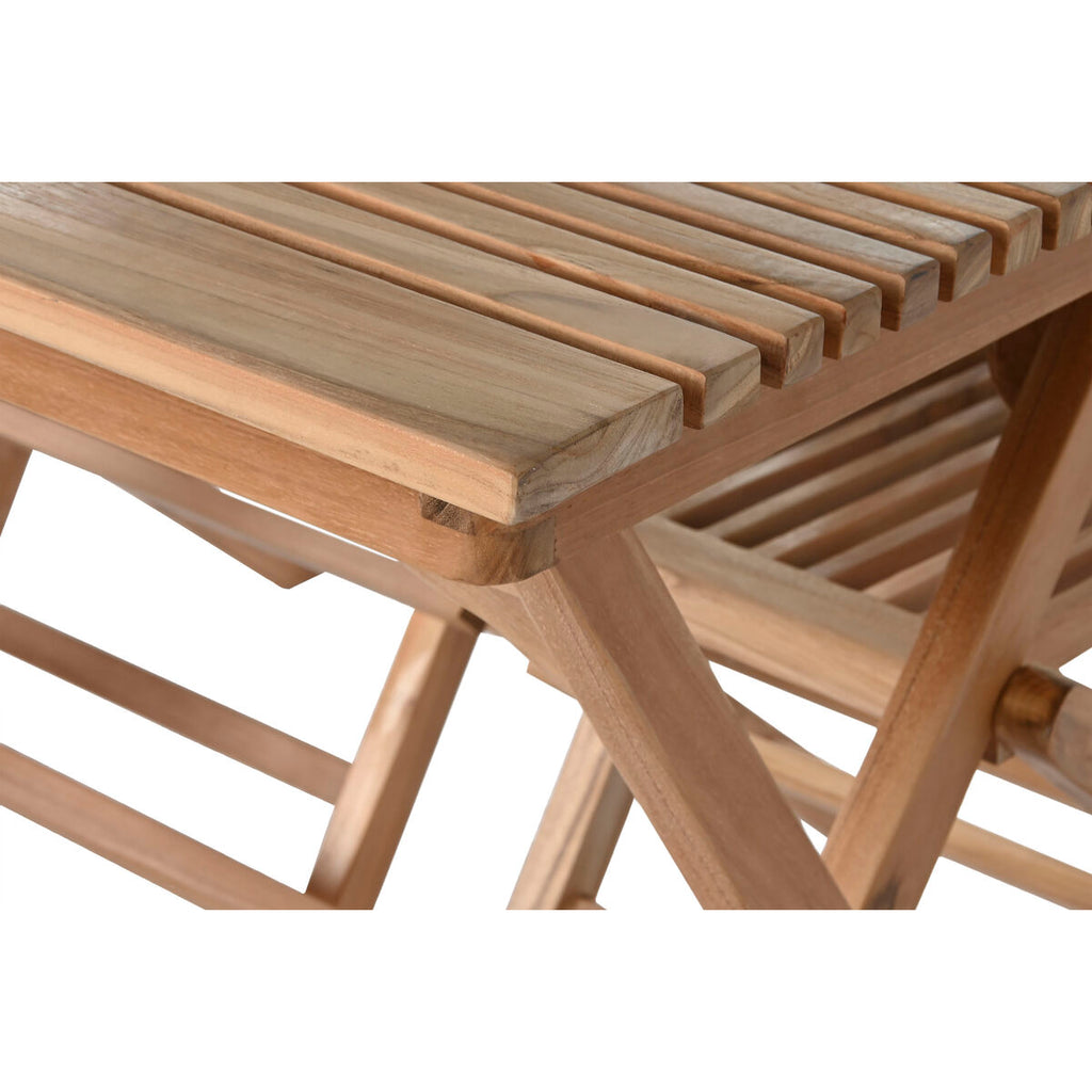 Ensemble Table + 4 Chaises Home ESPRIT 120 x 70 x 75 cm