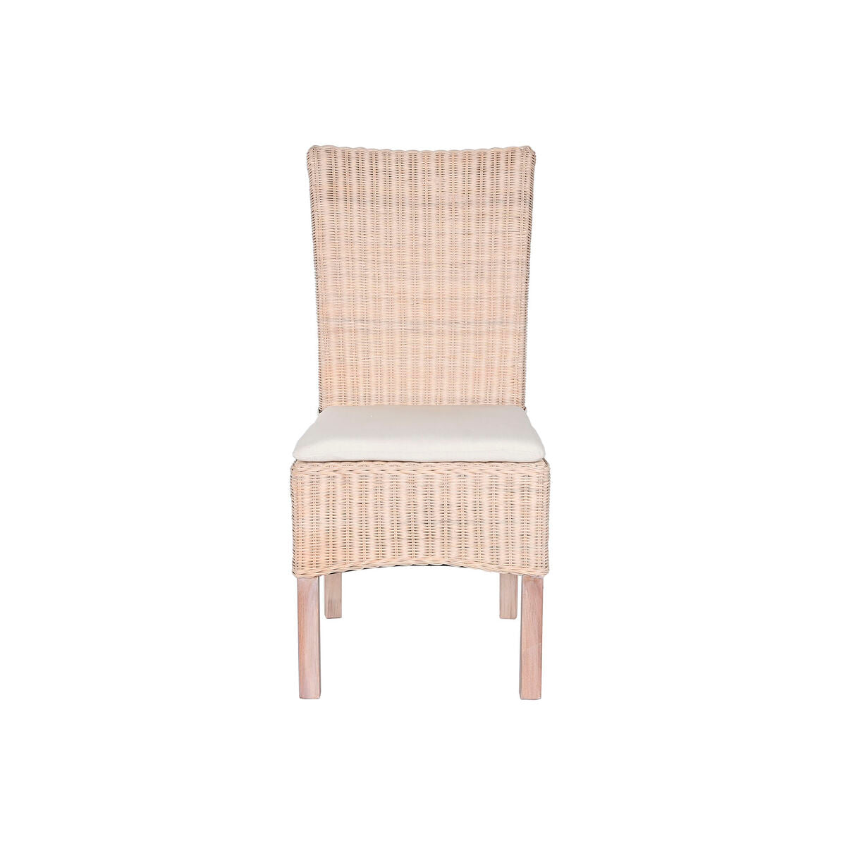 Chaise de jardin Home ESPRIT osier Bois de manguier 50 x 55 x 100 cm