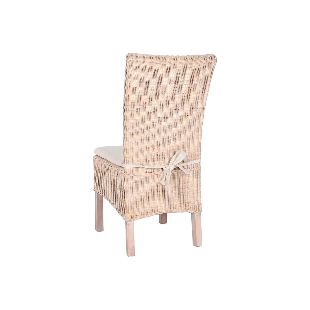 Chaise de jardin Home ESPRIT osier Bois de manguier 50 x 55 x 100 cm