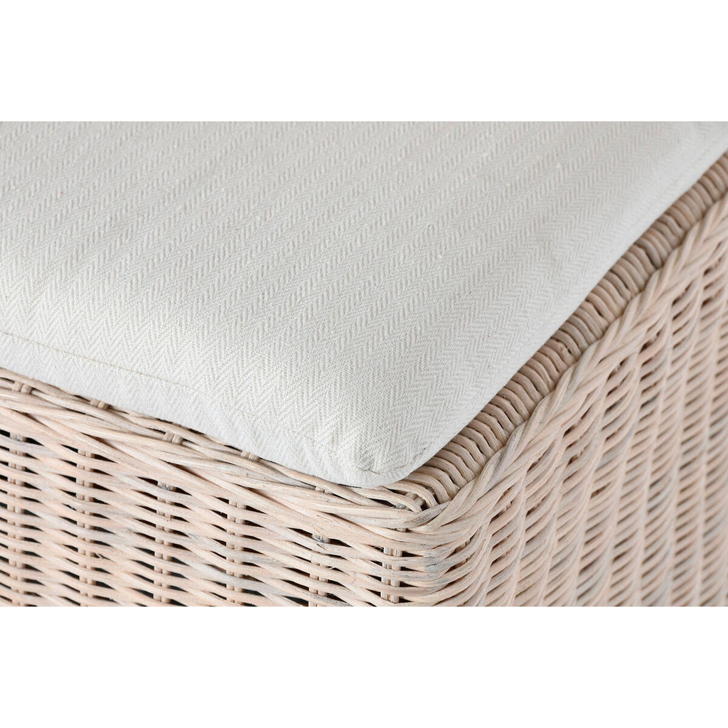Chaise de jardin Home ESPRIT osier Bois de manguier 50 x 55 x 100 cm