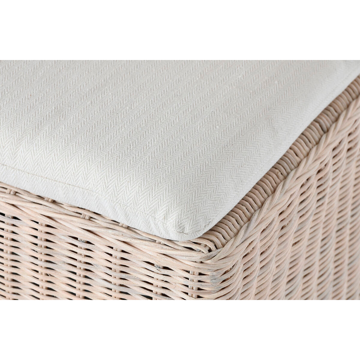 Chaise de jardin Home ESPRIT osier Bois de manguier 50 x 55 x 100 cm