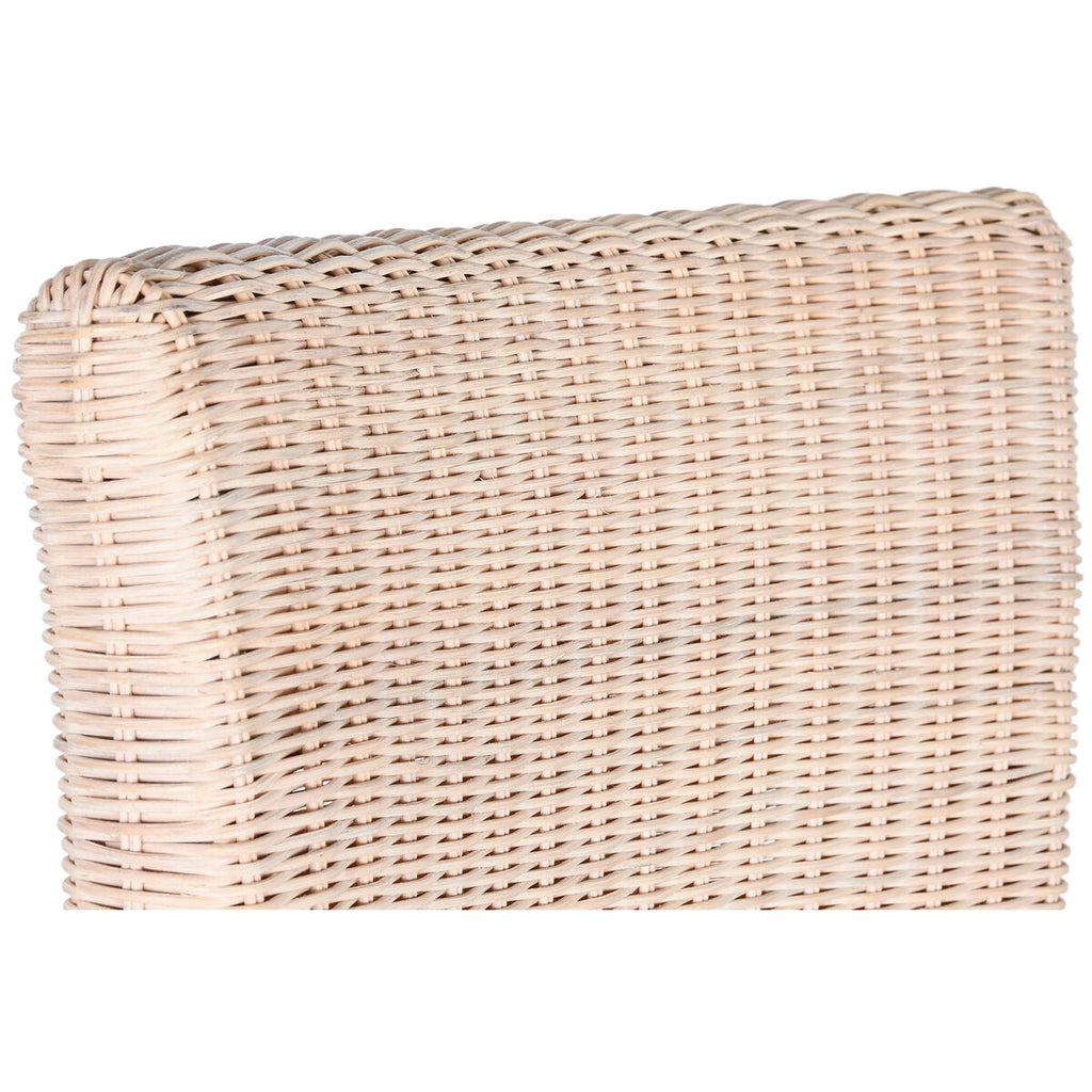 Chaise de jardin Home ESPRIT osier Bois de manguier 50 x 55 x 100 cm