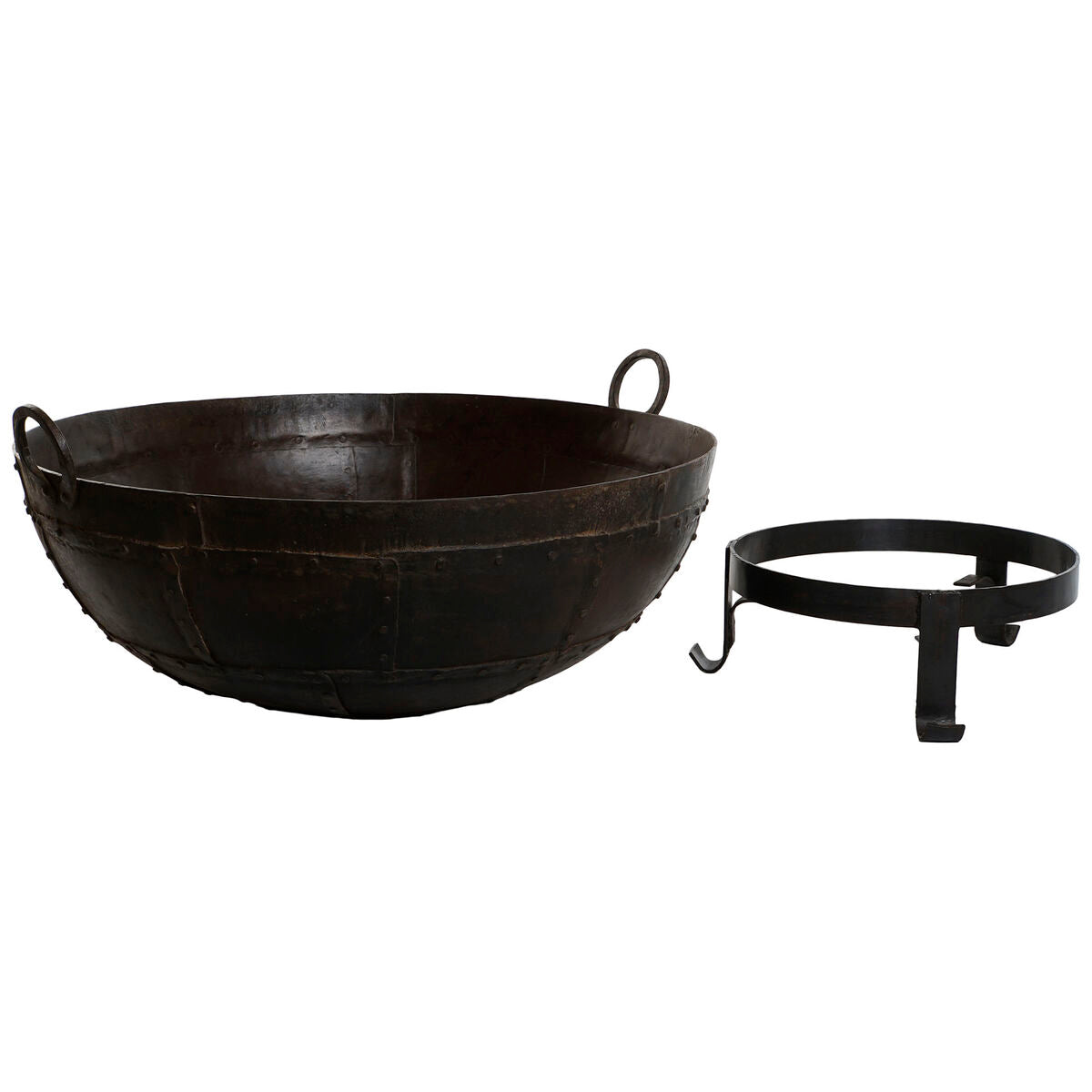 Cache-pot Home ESPRIT Marron Fer 100 x 90 x 64 cm