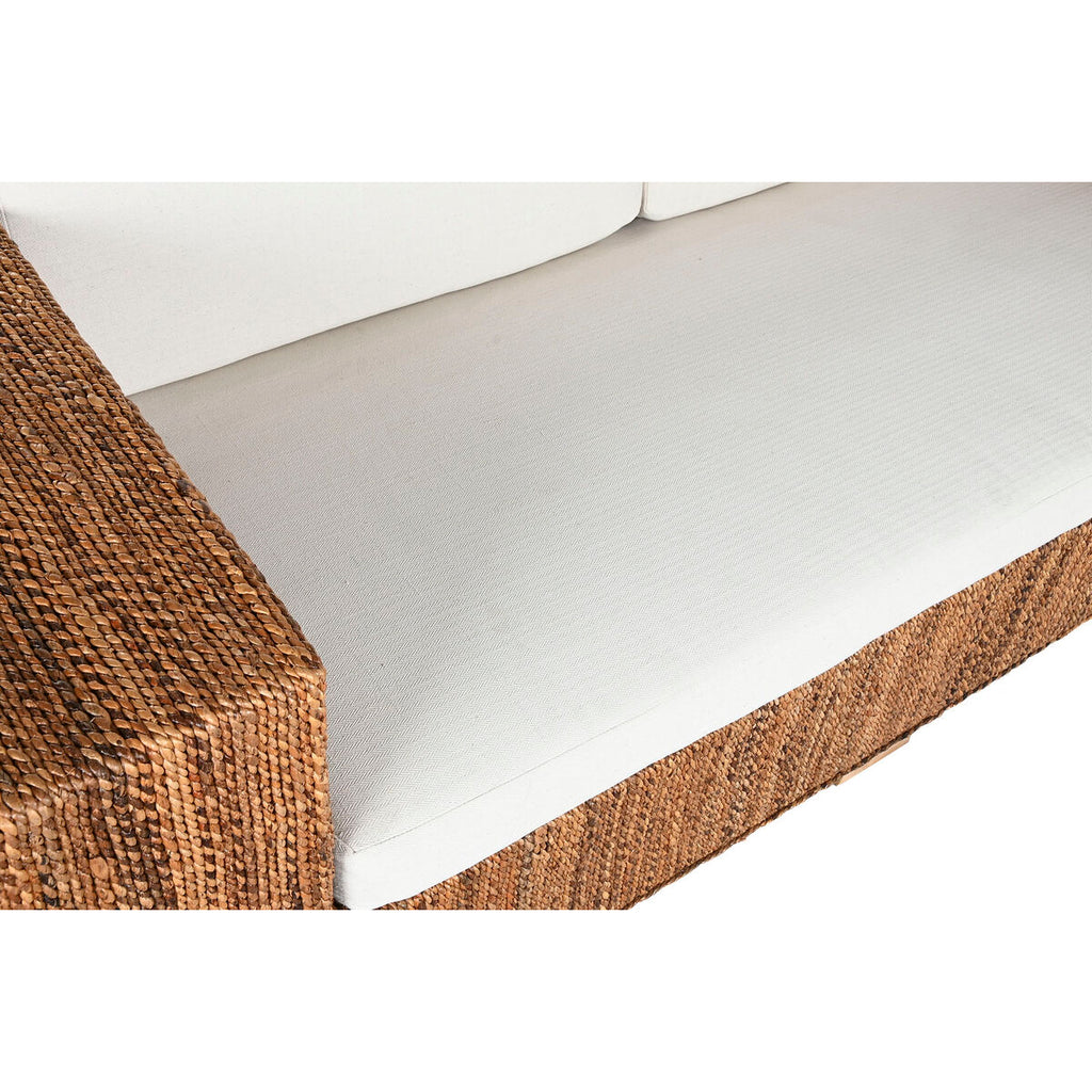 Canapé de jardin Home ESPRIT Blanc Naturel 192 x 92 x 65 cm