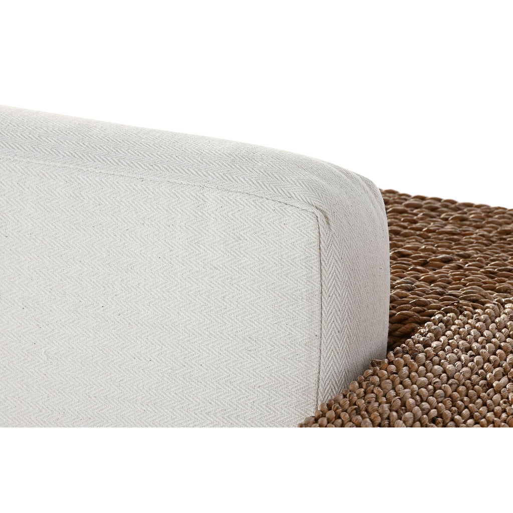 Chaise de jardin Home ESPRIT Blanc Naturel 117 x 92 x 65 cm