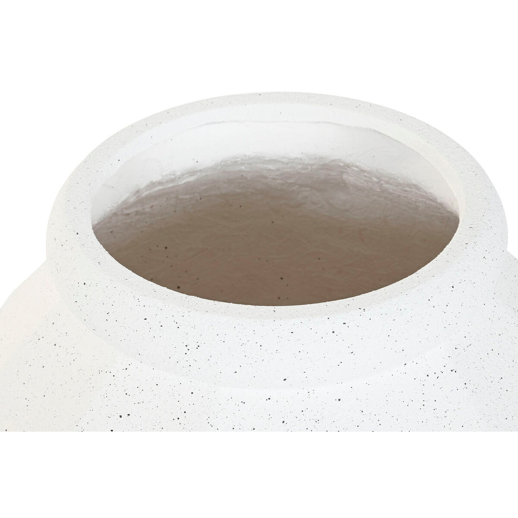 Cache-pot Home ESPRIT Blanc Magnésium Moderne 43 x 43 x 80 cm