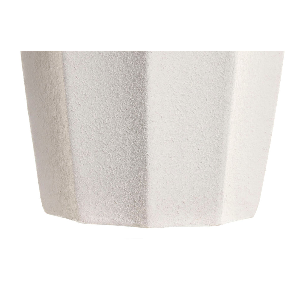 Cache-pot Home ESPRIT Blanc Fibre méditerranéen