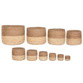 Cache-pot Home ESPRIT Bicolore Fibre Urbaine