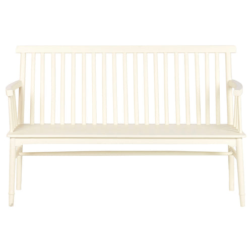 Banc Home ESPRIT Crème Bois de manguier Bois MDF 150 X 50 X 98 CM