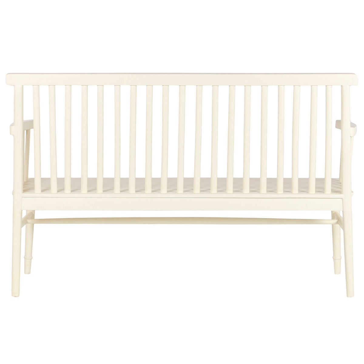 Banc Home ESPRIT Crème Bois de manguier Bois MDF 150 X 50 X 98 CM