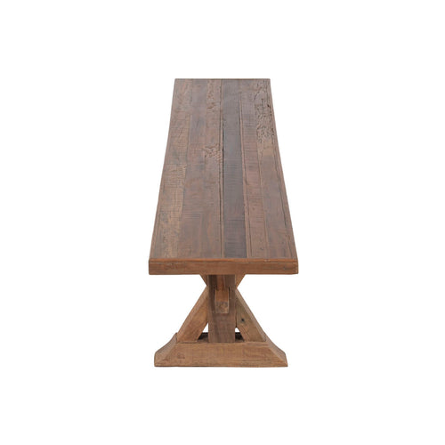 Banc Home ESPRIT Naturel Bois Recyclé 180 X 38 X 45 CM
