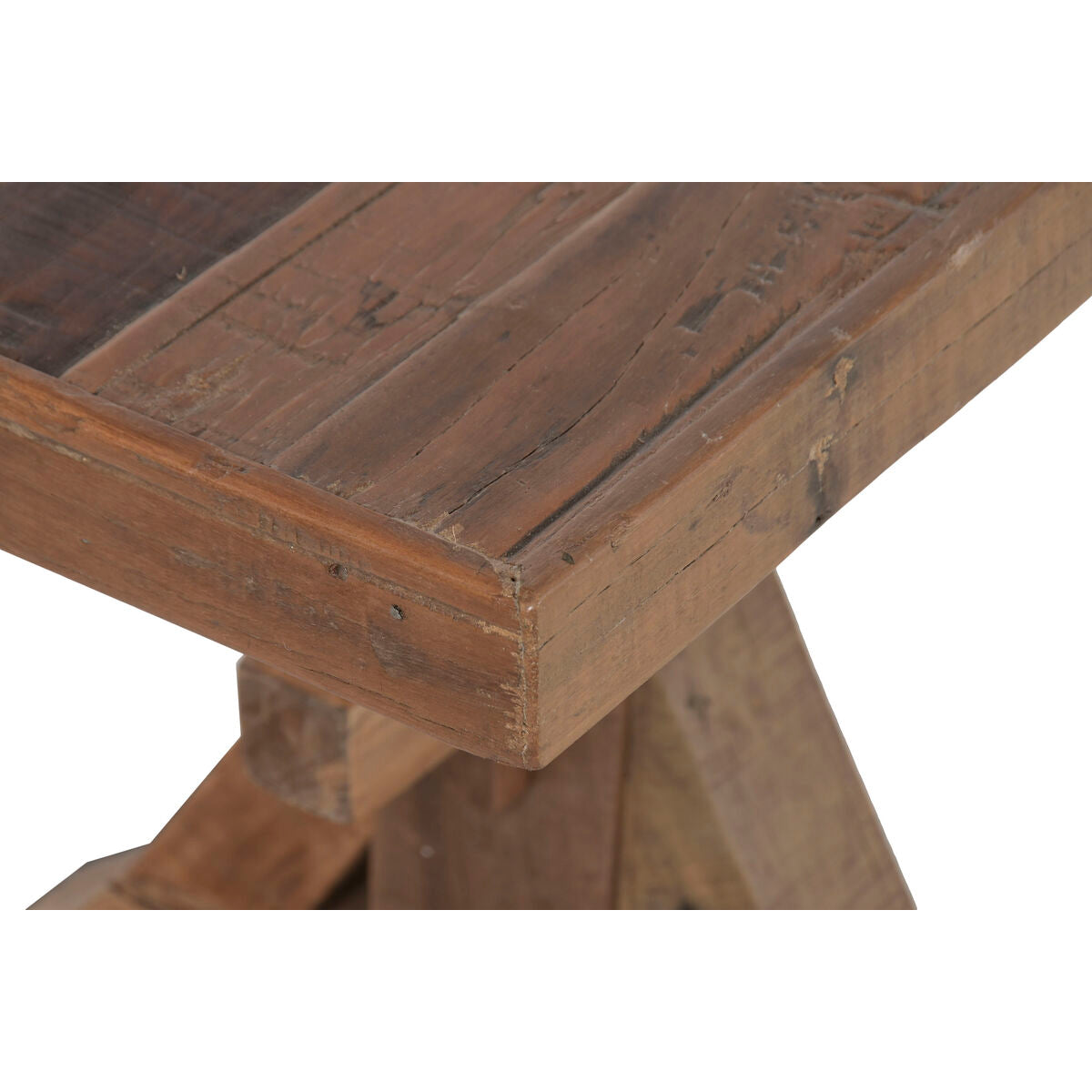 Banc Home ESPRIT Naturel Bois Recyclé 180 X 38 X 45 CM