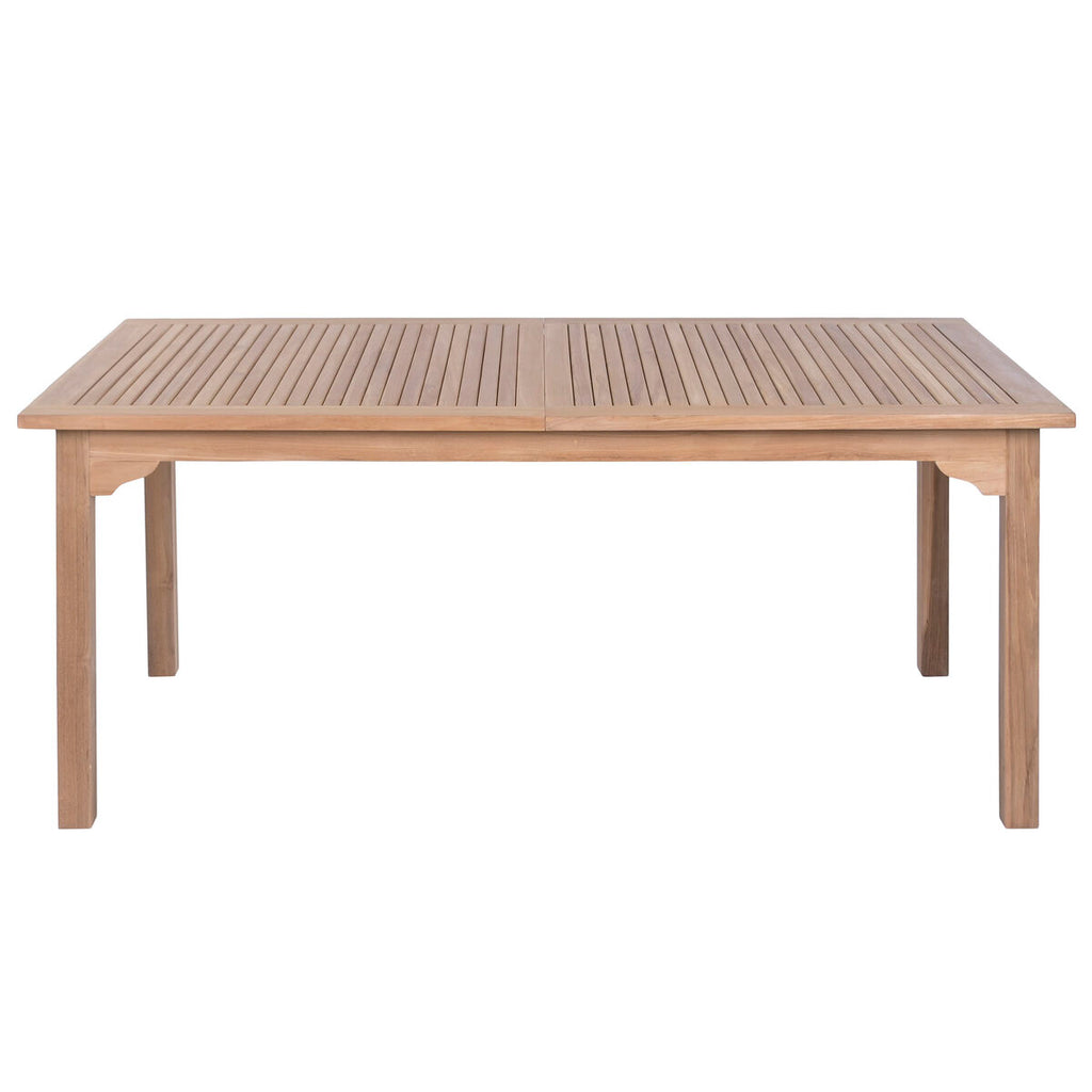 Table de Salle à Manger Home ESPRIT Marron Teck 180 x 100 x 75 cm