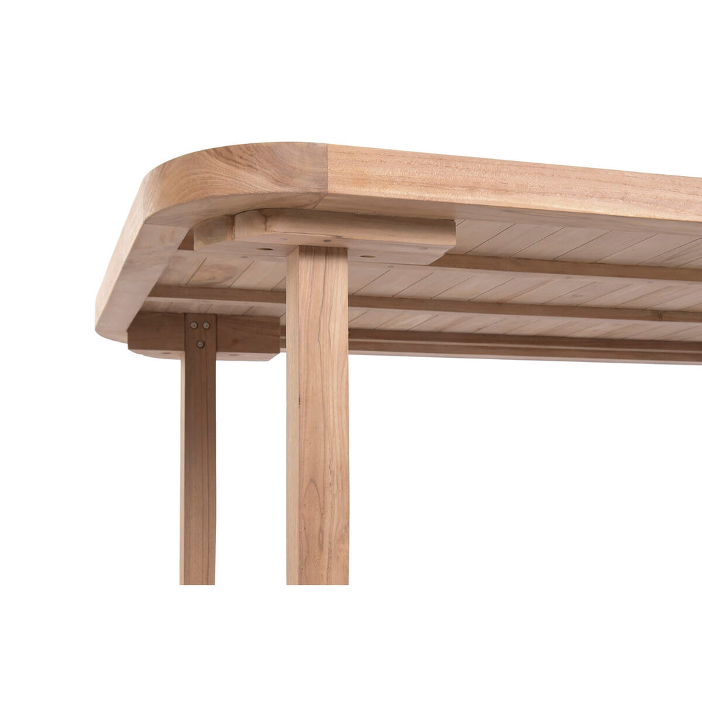 Table de Salle à Manger Home ESPRIT Marron Teck 180 x 90 x 77 cm