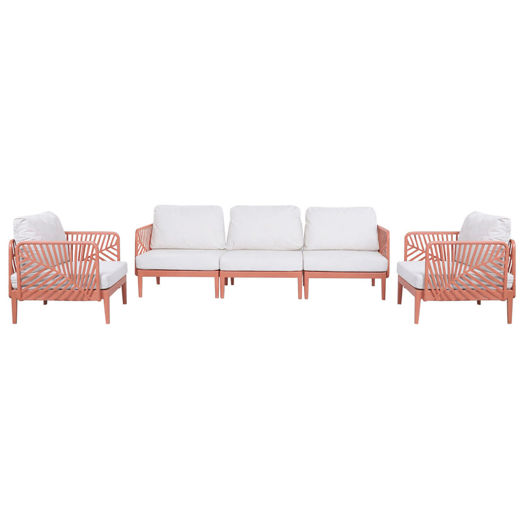 Canapé de jardin Home ESPRIT Terre cuite 222 X 74 X 70 CM