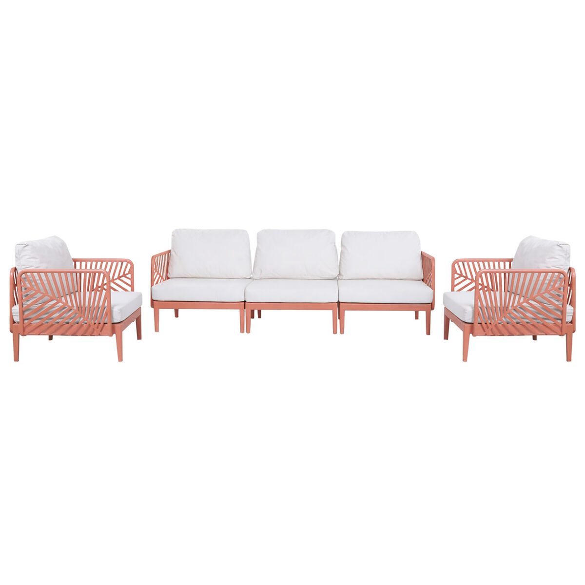 Canapé de jardin Home ESPRIT Terre cuite 222 X 74 X 70 CM
