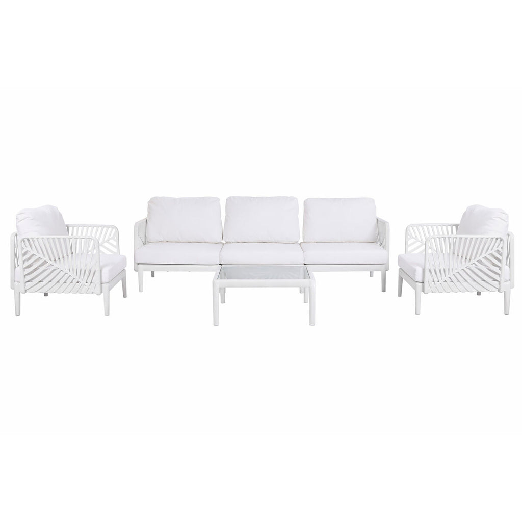 Canapé de jardin Home ESPRIT Crème 222 X 74 X 70 CM